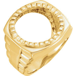 Men's Coin Ring