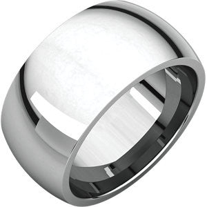 Sterling Silver 8mm Comfort Fit Band