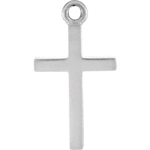 Sterling Silver Cross Charm