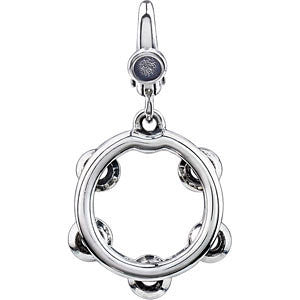 Tambourine Charm