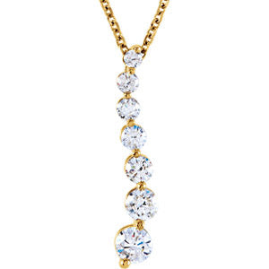 Journey Diamond Necklace