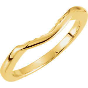 14K Yellow 6.5mm Band