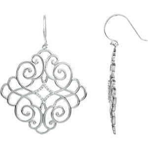 Filigree Scroll Earrings