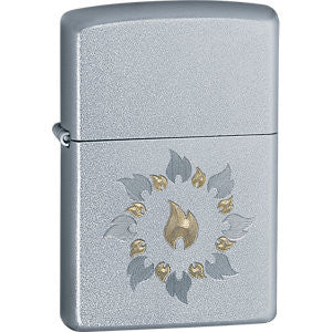 Ring of Fire Satin Chrome™ Lighter