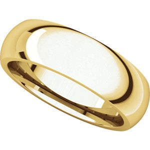 24K 6mm Comfort Fit Band