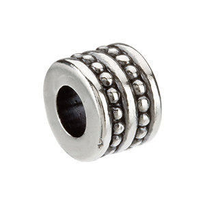 Sterling Silver Kera™ Double Granulated Bead