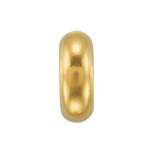 Gold Plated 7mm Stopper Bead