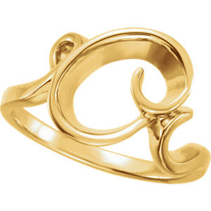 14K Yellow Freeform Ring