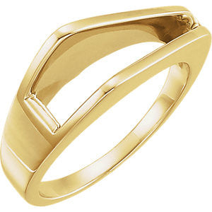 14K Yellow Freeform Ring