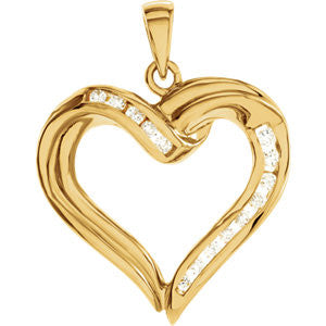 Diamond Heart Pendant