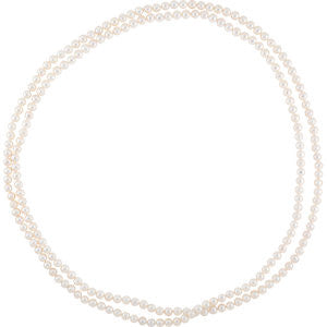 Freshwater 8-8.5mm Cultured Pearl 72" Strand