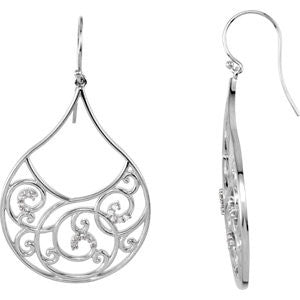 Filigree Scroll Earrings