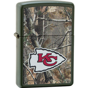 Zippo® NFL® Real Tree® Chiefs Lighter