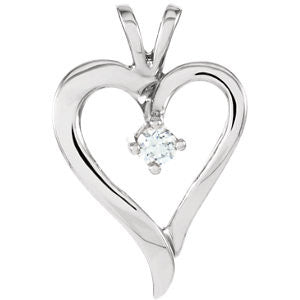 Diamond Heart Pendant