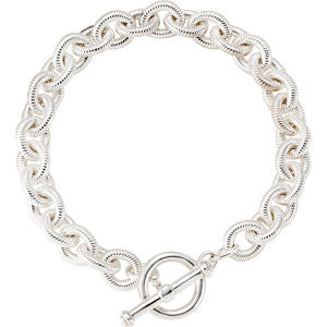 10 mm Fancy Curb Link Bracelet