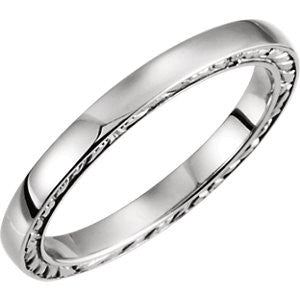 Platinum Band Size 8