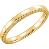 14K Yellow Band