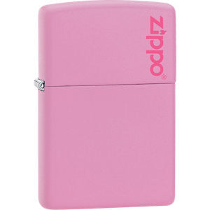 Zippo® Logo Pink Matte Lighter