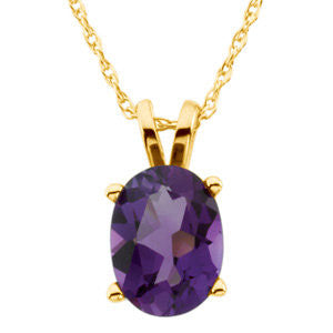 Genuine Amethyst Necklace