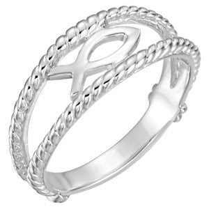 Ichthus (Fish) Chastity Ring