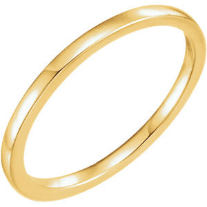 14K Yellow Band