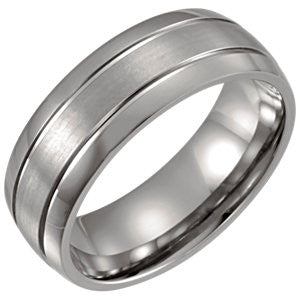 Titanium 8mm Band Size 7.5