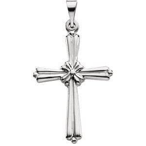 Platinum Cross Pendant