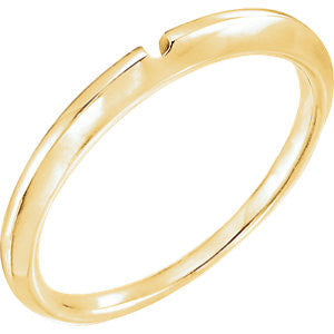 14K Yellow Band #2