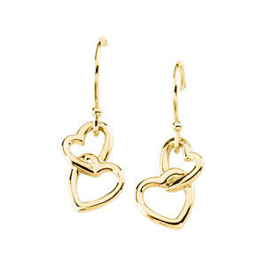 Gold Fashion Earrings