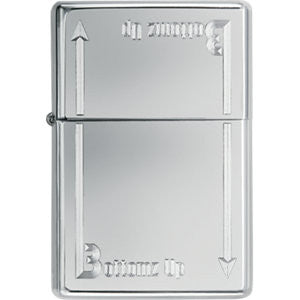 Bottomz Up® High Polish Chrome Lighter