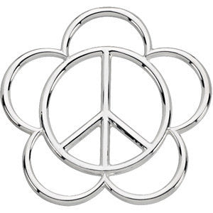 Peace Sign Pendant