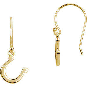 Petite Horseshoe Earrings