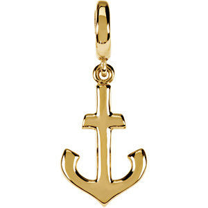 Petite  Anchor Charm