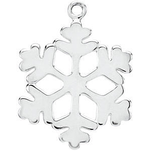 Petite Snowflake Dangle