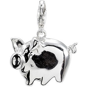 Charming Animals® Pig Charm