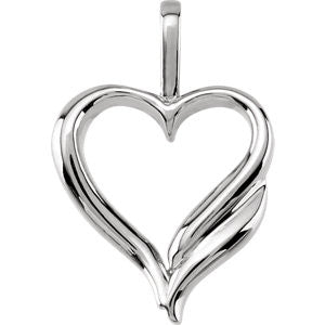 Sterling Silver Heart Pendant