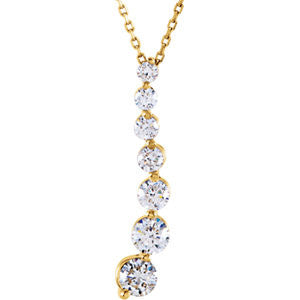 Journey Diamond Necklace