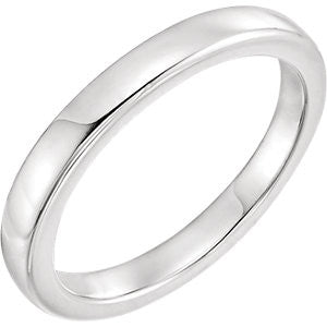 Solstice Solitaire&#174; Tapered Bombé Band