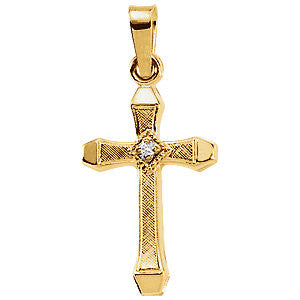 Hollow Cross Pendant