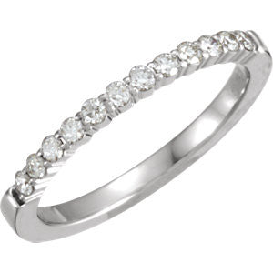 1-4 CTW Diamond Petite Anniversary Band