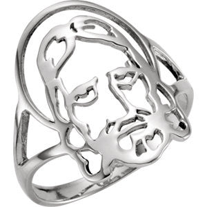 Face of Jesus Ring