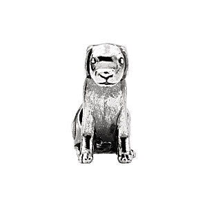 Kera® Sterling Silver Dog Bead