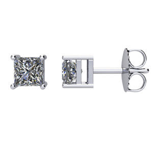 14K Yellow 1/4 CTW Diamond Earrings