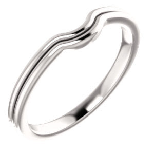 Platinum Band for 4.1mm Round Ring