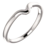 Sterling Silver Band for 8mm Round Ring