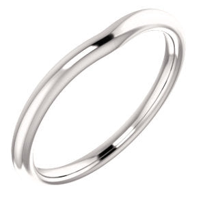 Platinum Band for 8.8mm Round Ring