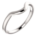 Sterling Silver Band for 8mm Round Ring