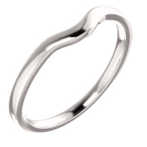 10K Rose Band for 4.1mm Round Ring