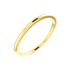 14K Yellow 1.5mm Comfort Fit Band