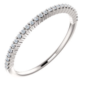 Platinum 1-8 CTW Diamond Anniversary Band